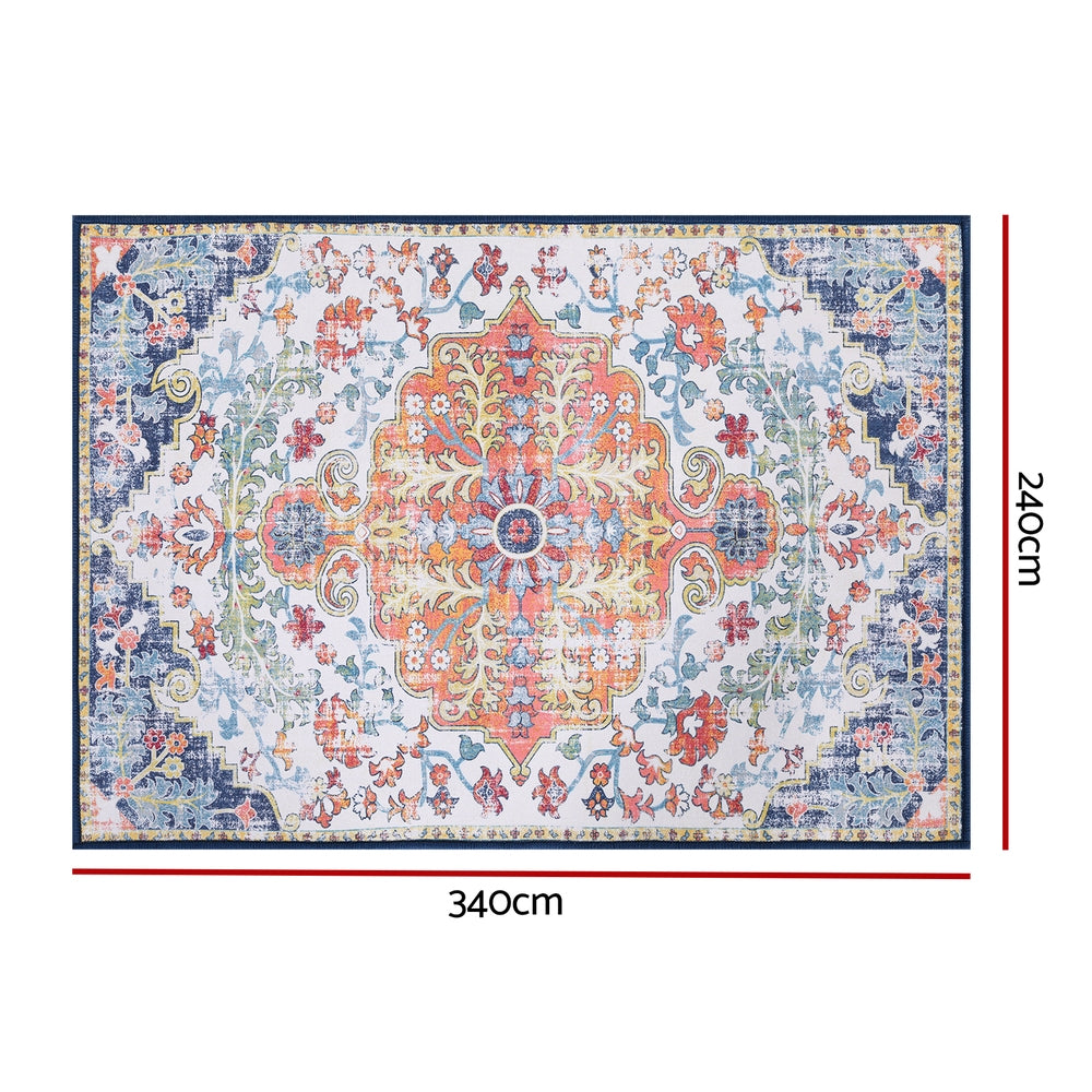 Artiss Floor Rug 240X340cm Large Washable Geometric Area Rug Modern Carpet Mat-Home & Garden > Rugs > Floor Rugs-PEROZ Accessories