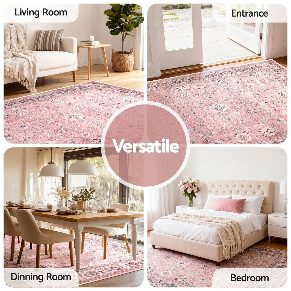 Artiss Floor Rug 240X340cm Large Washable Area Rug Vintage Living Room Carpet-Home & Garden > Rugs > Floor Rugs-PEROZ Accessories