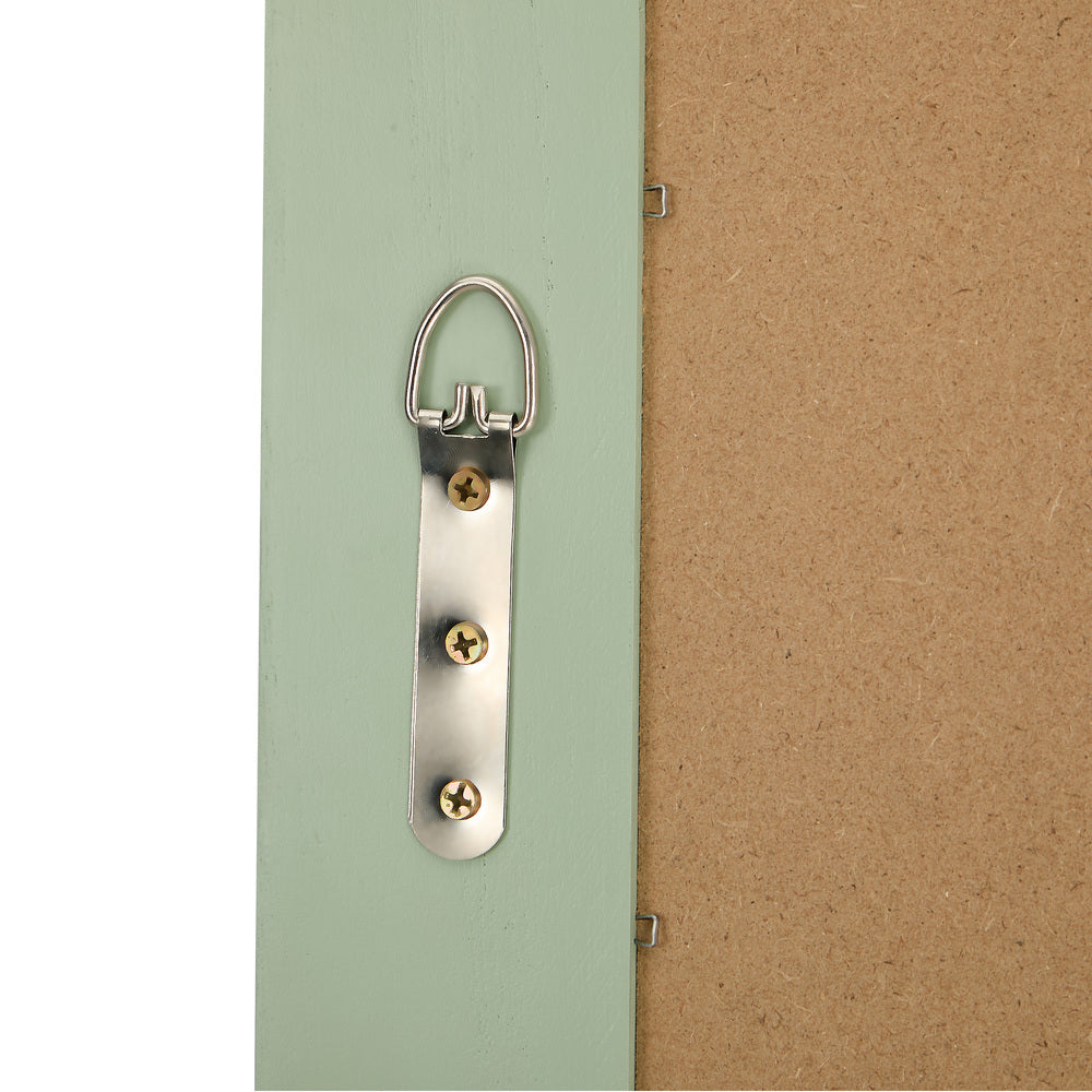 Oikiture Full Length Mirror Elegance Arch 165x60cm Green Wood-Full Length Mirror-PEROZ Accessories