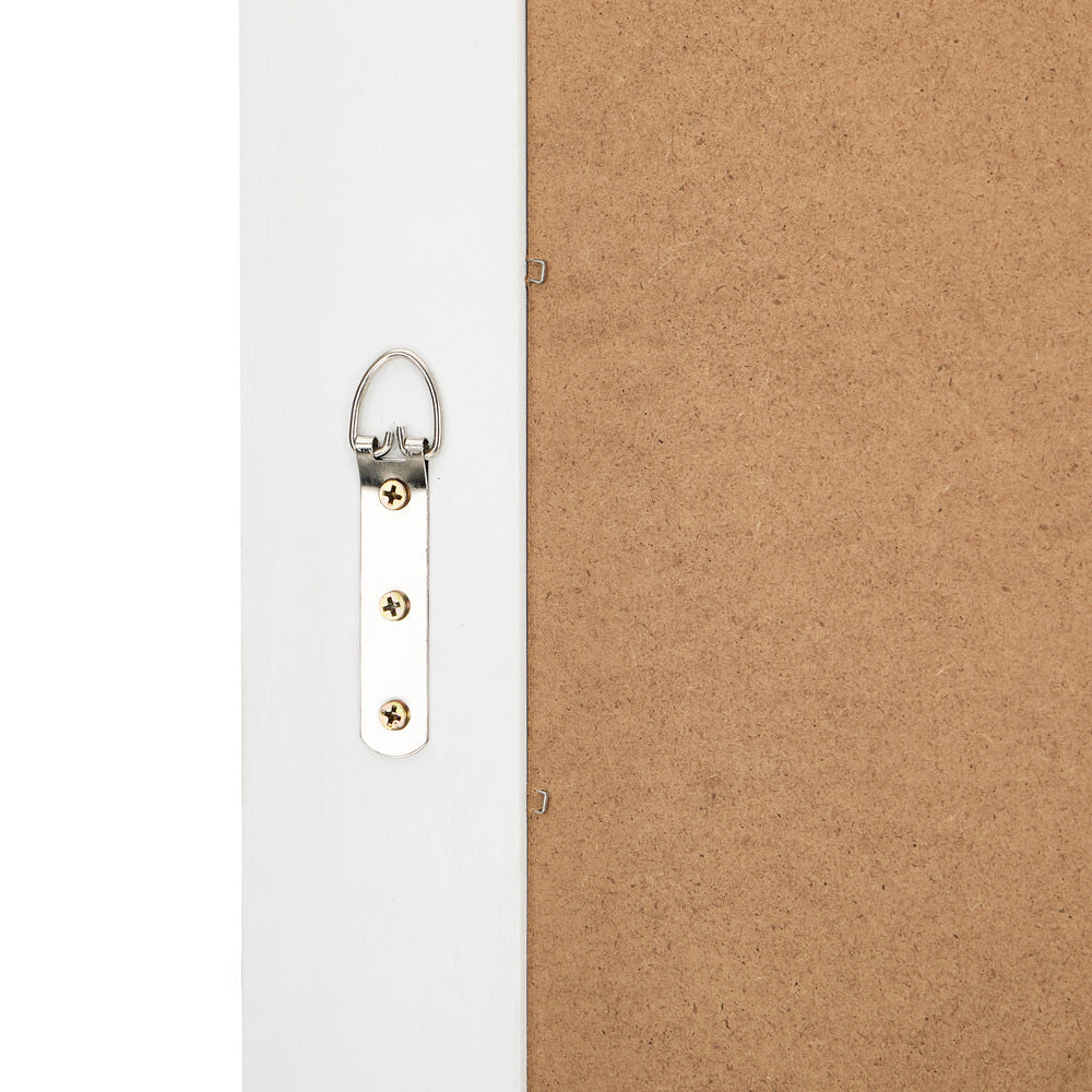 Oikiture Full Length Mirror Elegance Arch 165x60cm White Wood-Full Length Mirror-PEROZ Accessories