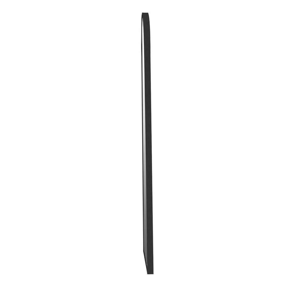 Oikiture Wooden Full Length Mirror 180x70cm Arched Floor Mirrors Black-Full Length Mirror-PEROZ Accessories