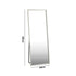 Oikiture Wooden Full Length Mirror Rectangle Free Standing White-Full Length Mirrors-PEROZ Accessories