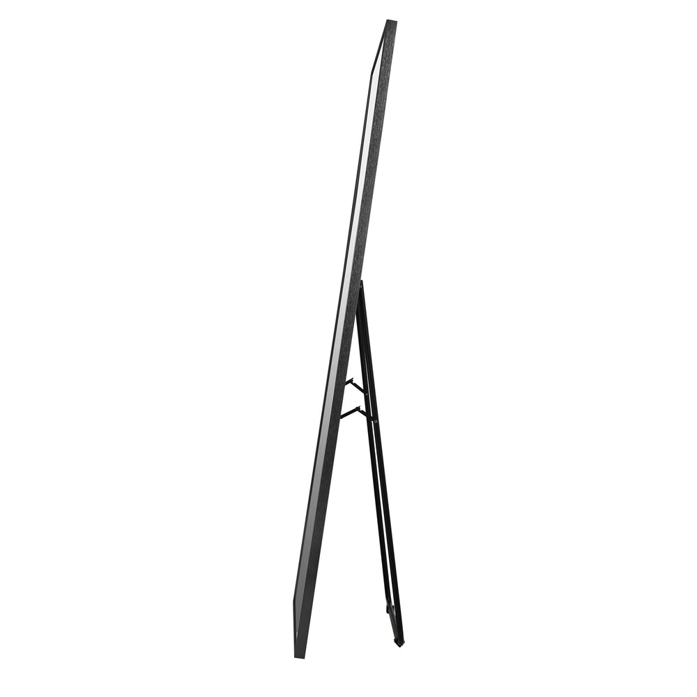 Oikiture 166x60cm Full Length Mirror Dressing Floor Mirrors Black-Full Length Mirror-PEROZ Accessories