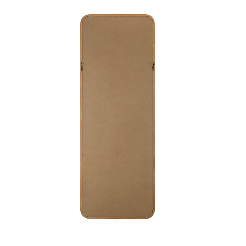 Oikiture Wooden Full Length Mirror 180x70cm Rectangle Floor Mirrors-Full Length Mirror-PEROZ Accessories