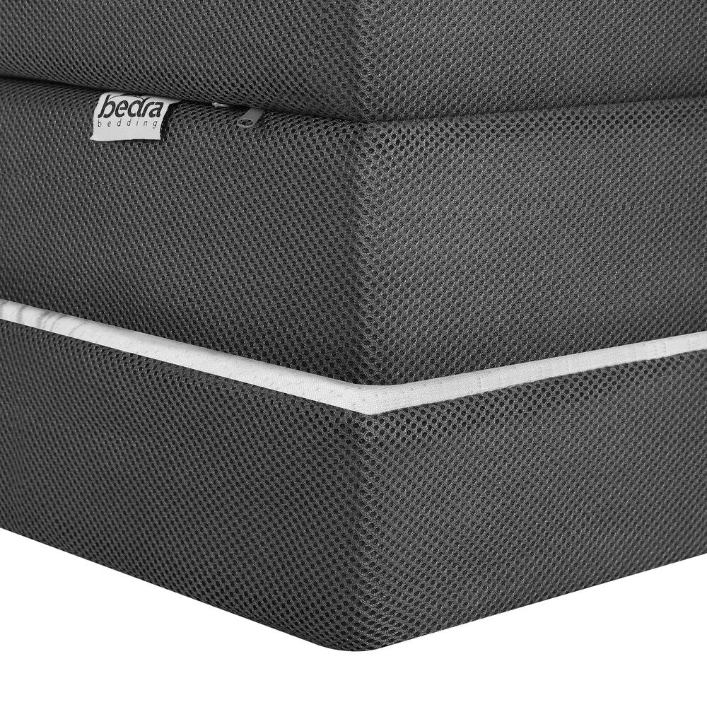 Bedra Folding Foam Mattress Trifold Sleeping Mat Single-Folding Mattresses Cushions-PEROZ Accessories