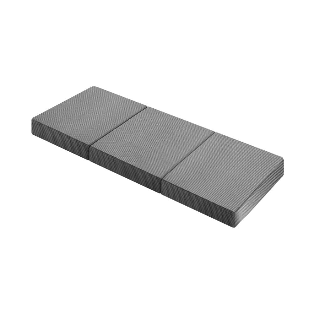 Bedra Folding Mattress Single Size Trifold Cushion Mat-Folding Mattresses Cushions-PEROZ Accessories