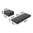 Bedra Folding Mattress Portable Single Sofa Foam Bed Grey-Folding Mattresses Cushions-PEROZ Accessories