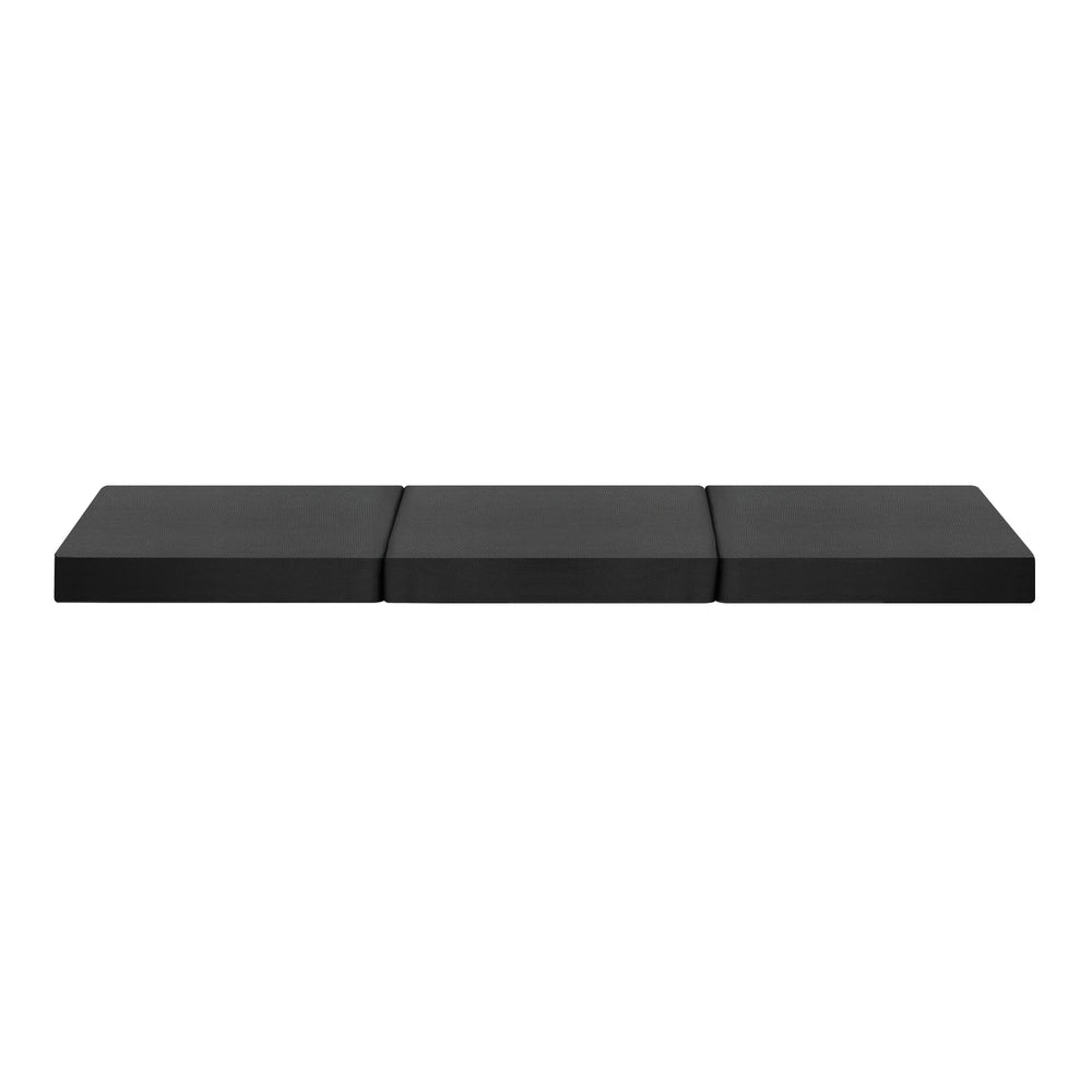 Bedra Folding Mattress Portable Single Sofa Foam Bed Grey-Folding Mattresses Cushions-PEROZ Accessories