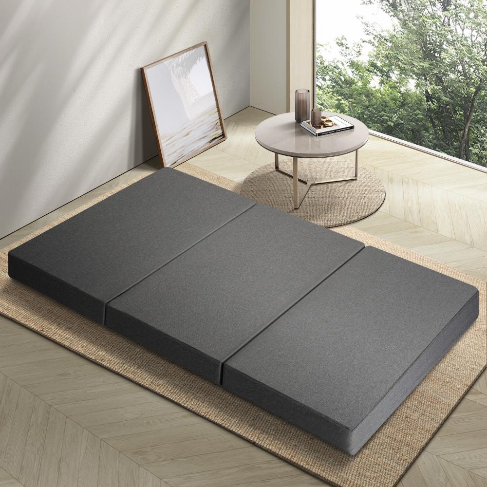 Bedra Foldable Mattress Trifold Cushion Mat Breathable Double-Folding Mattresses Cushions-PEROZ Accessories