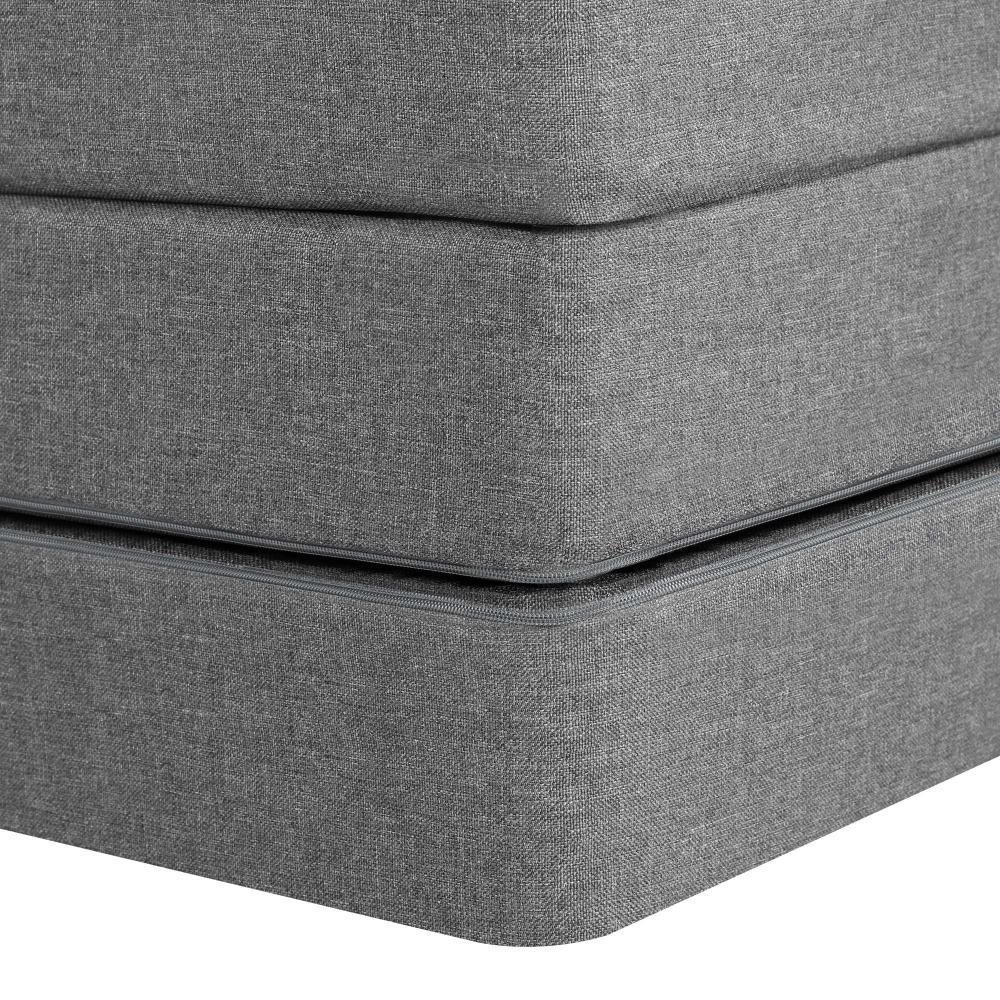 Bedra Foldable Mattress Trifold Cushion Mat Breathable Double-Folding Mattresses Cushions-PEROZ Accessories
