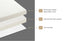 Bedra Folding Foam Mattress Sherpa Fleece Portable 3-fold Double-Folding Mattress Cushion-PEROZ Accessories