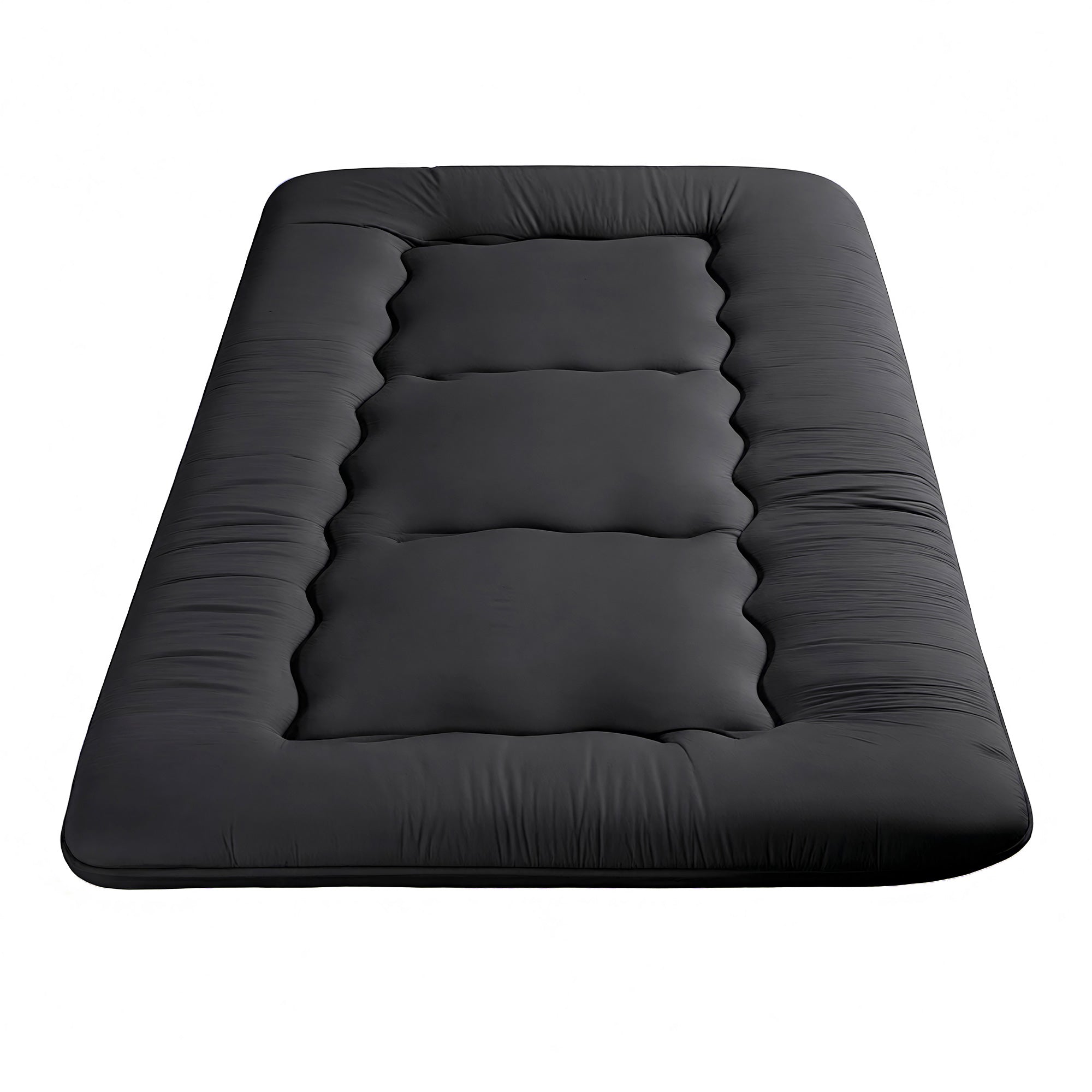 Giselle Bedding 10cm Japanese Floor Mattress Foldable Futon Mattress Washable Cover Straps-Furniture > Mattresses > Single Mattress-PEROZ Accessories