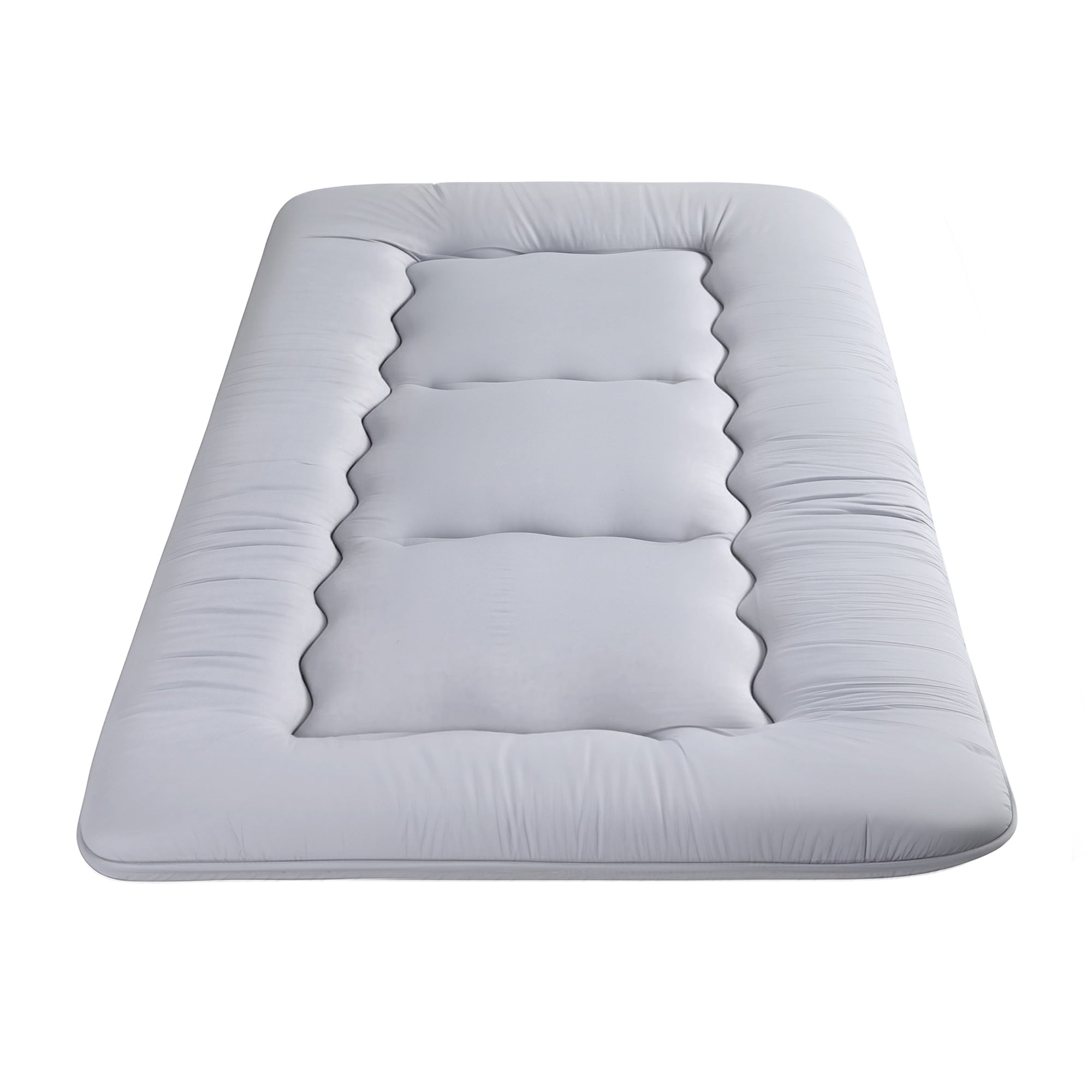 Giselle Bedding 10cm Japanese Floor Mattress Foldable Futon Mattress Washable Cover Straps-Furniture > Mattresses > Single Mattress-PEROZ Accessories