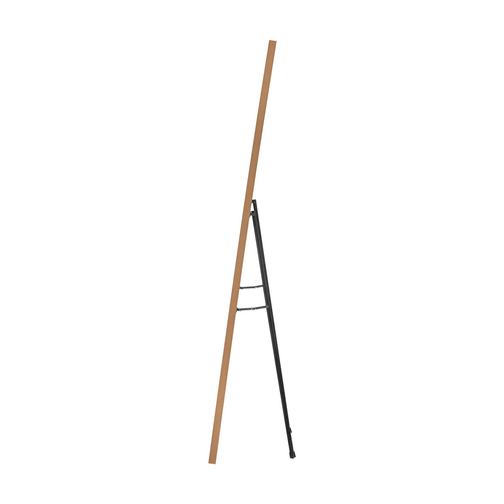 Oikiture Wooden Full Length Mirror Rectangle Free Standing-Full Length Mirrors-PEROZ Accessories
