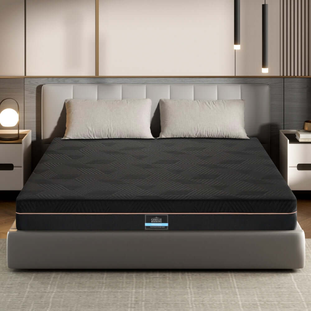 Giselle 18cm Memory Foam Mattress Green Tea Foam Cool Gel Foam Mattresses Double-Furniture > Mattresses > Double Mattress-PEROZ Accessories