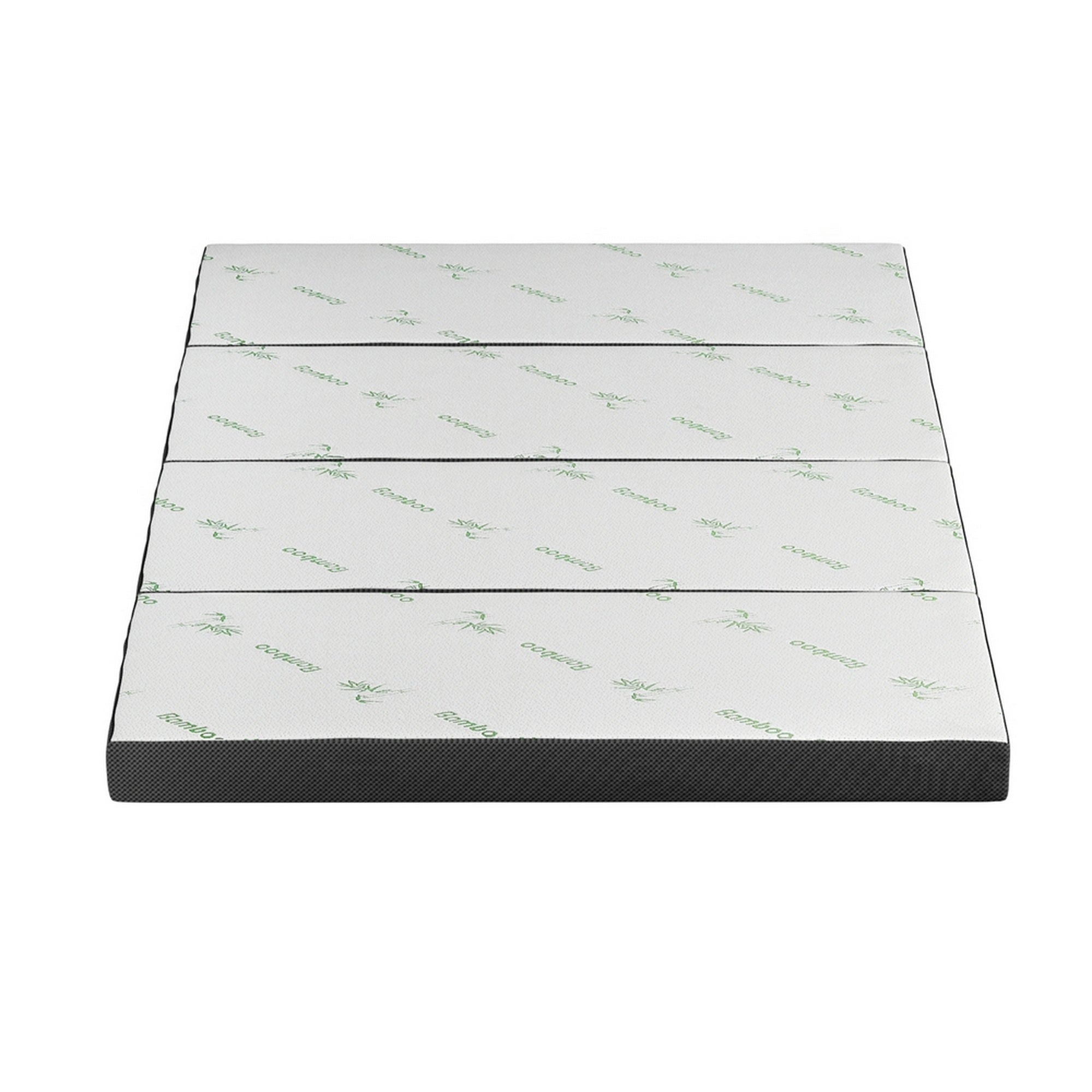 Giselle Foldable Mattress Folding Foam Mattresses Bamboo Double-Furniture > Mattresses > Double Mattress-PEROZ Accessories