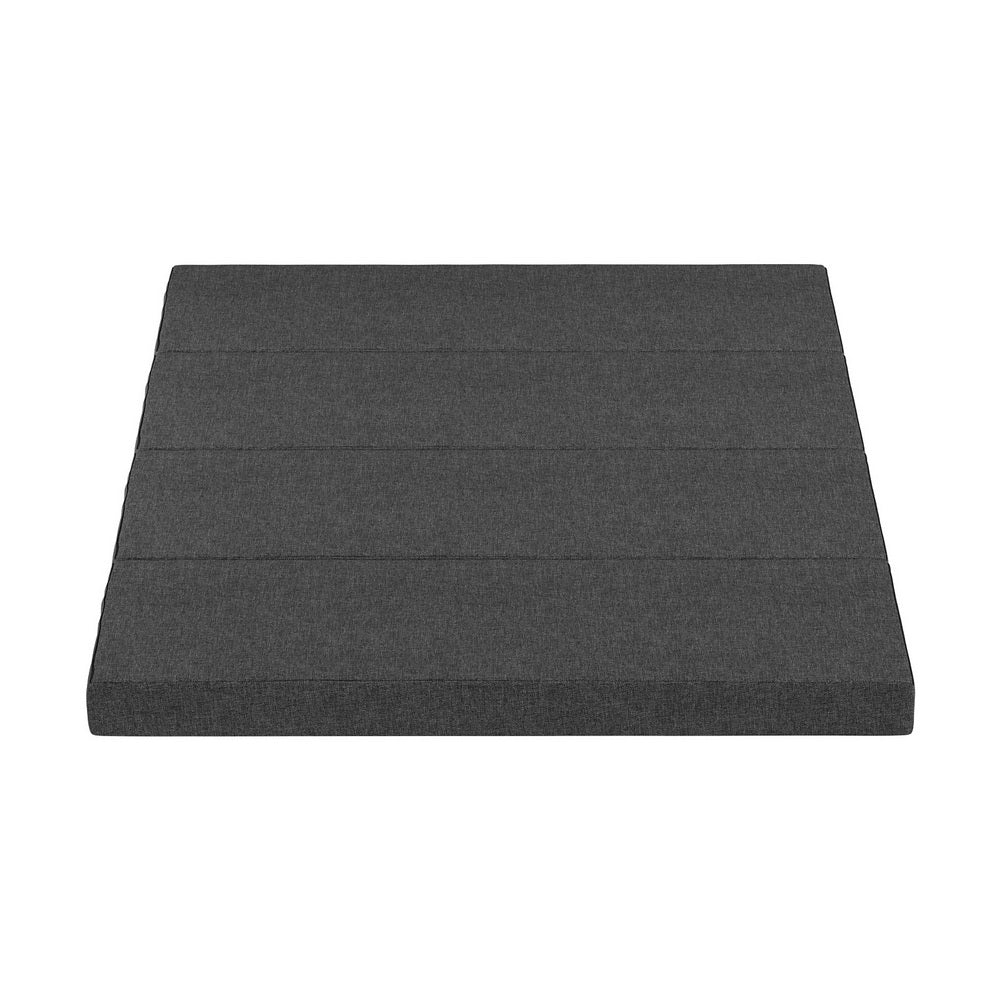 Giselle Bedding Foldable Mattress Folding Foam Mattresses Portable Mat Queen-Furniture > Mattresses > Queen Mattress-PEROZ Accessories
