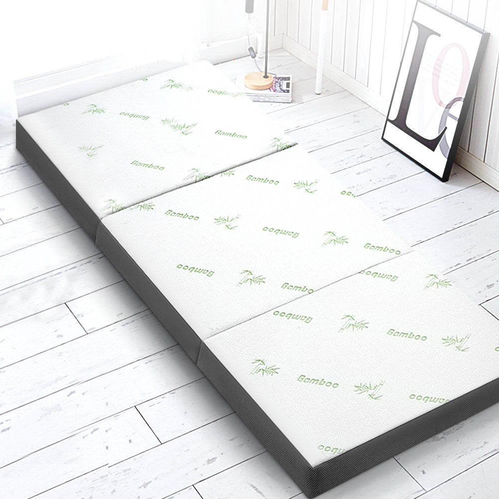 Giselle Bedding Foldable Mattress Folding Foam Single Bamboo-Mattress-PEROZ Accessories