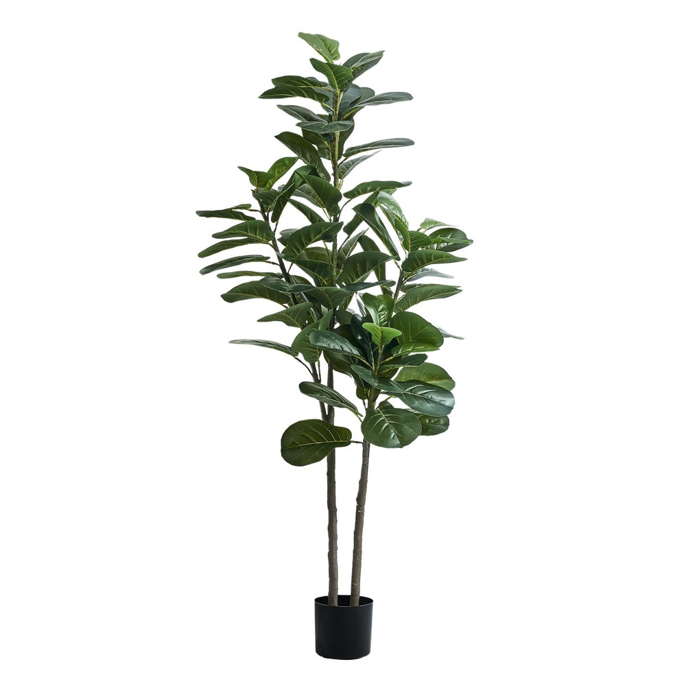 Livsip 150cm Artificial Fiddle Leaf Fig Tree Lifelike Faux Plants-Faux Plant-PEROZ Accessories