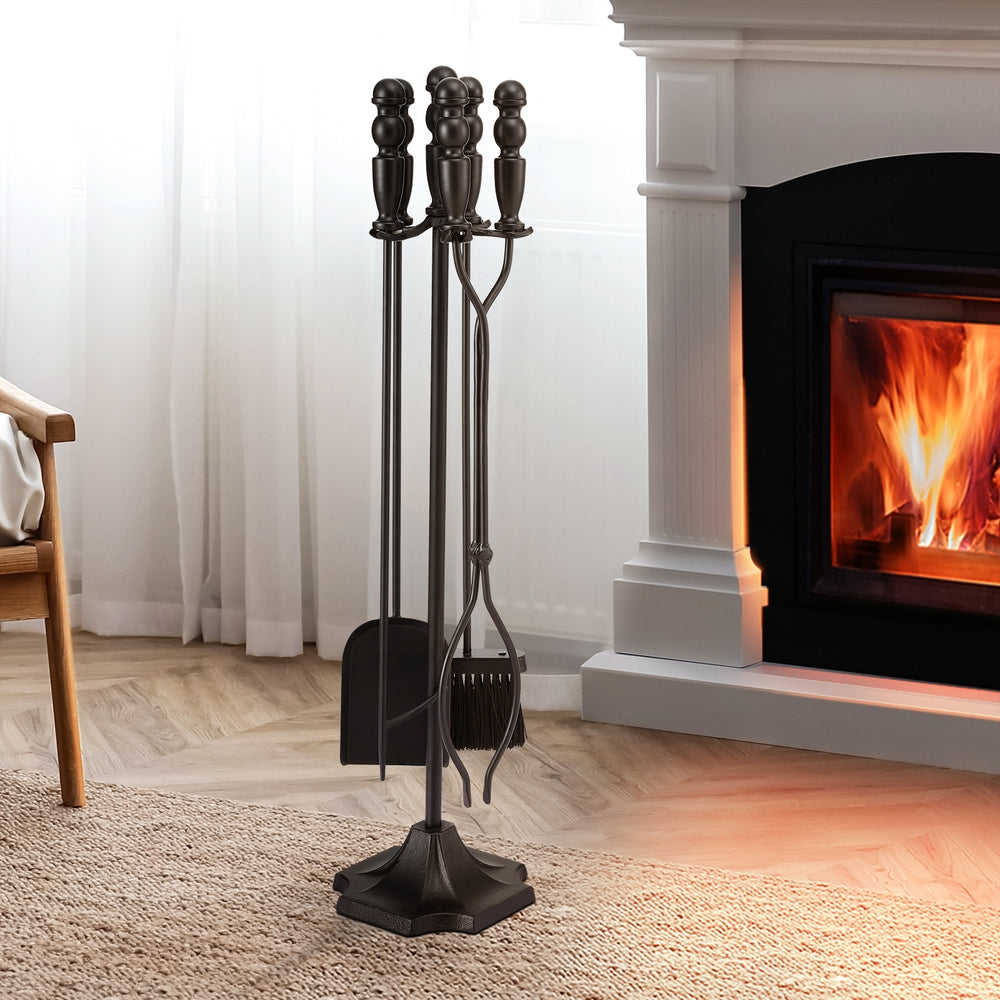 Grillz Fire Pit Tool Set 5 PCS-Home & Garden > Firepits-PEROZ Accessories