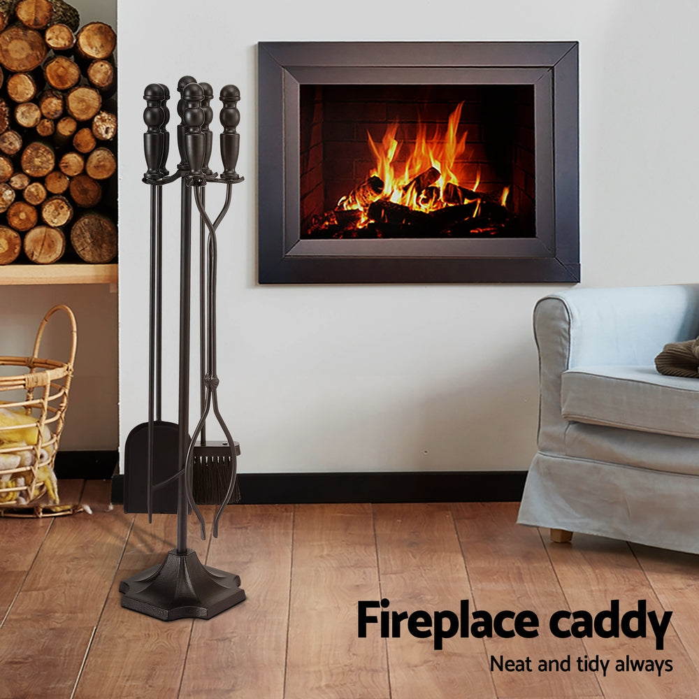 Grillz Fire Pit Tool Set 5 PCS-Home & Garden > Firepits-PEROZ Accessories