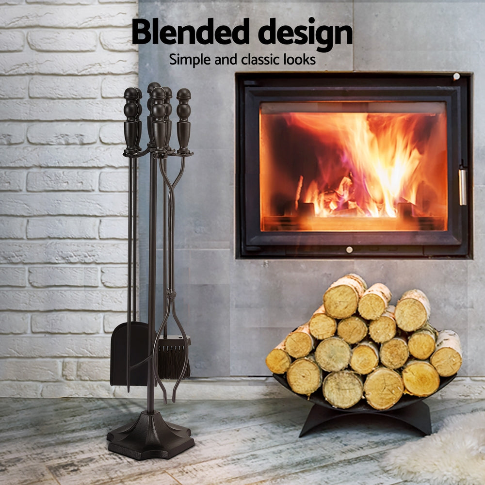 Grillz Fire Pit Tool Set 5 PCS-Home & Garden > Firepits-PEROZ Accessories