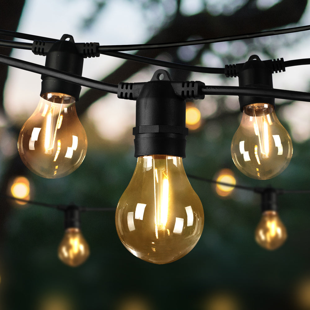 Mazam 100M Festoon String Lights LED Christmas Waterproof-Festoon Light-PEROZ Accessories