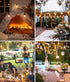 Mazam 100M Festoon String Lights LED Christmas Waterproof-Festoon Light-PEROZ Accessories