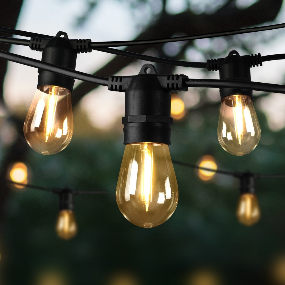 Mazam 50M LED Festoon String Lights Waterproof-Festoon Light-PEROZ Accessories