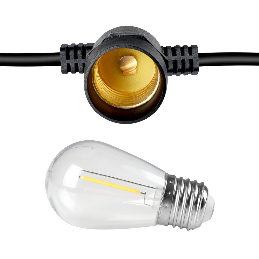 Mazam 50M LED Festoon String Lights Waterproof-Festoon Light-PEROZ Accessories
