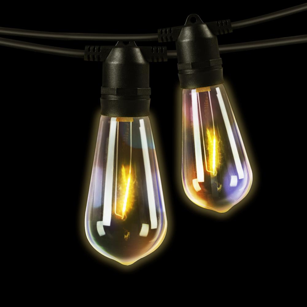 Mazam 14M Festoon String Lights LED Christmas Waterproof Wedding Party Garden-Outdoor Lights-PEROZ Accessories