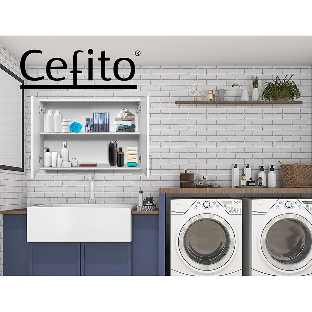 Cefito Bathroom Storage Cabinets 900mm Wall Mounted Medicine Cabinet Cupboard-Furniture > Bathroom > Bathroom Cabinets, Cupboards & Storage-PEROZ Accessories