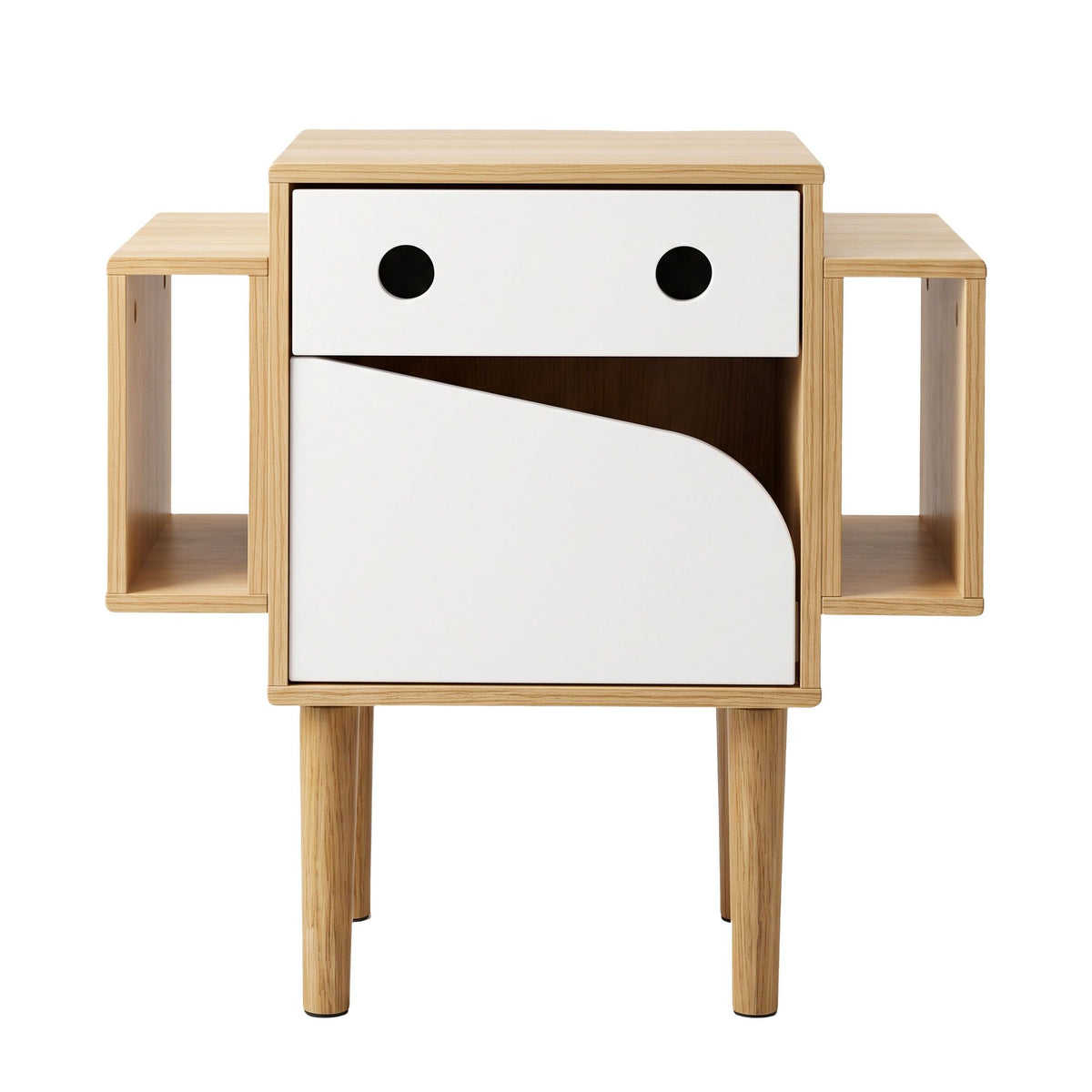 Artiss Bedside Table with Drawer Robot Design for Kids&