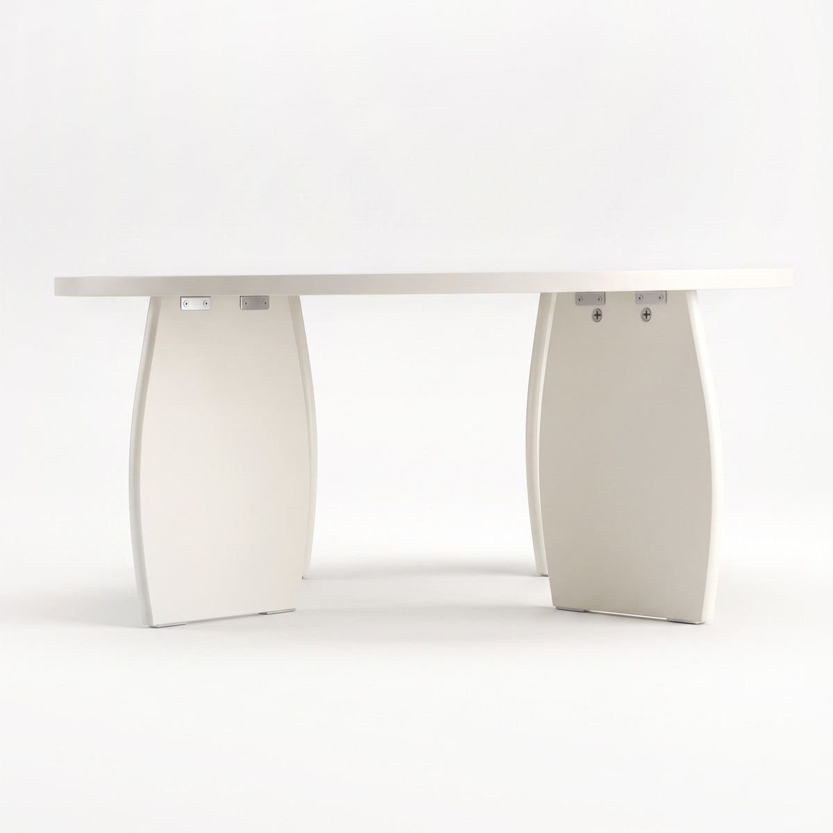 Artiss Round Coffee Table High-Gloss Center Table Minimalist Living Room Furniture 78x35cm Cream White-Furniture > Living Room > Coffee Tables-PEROZ Accessories