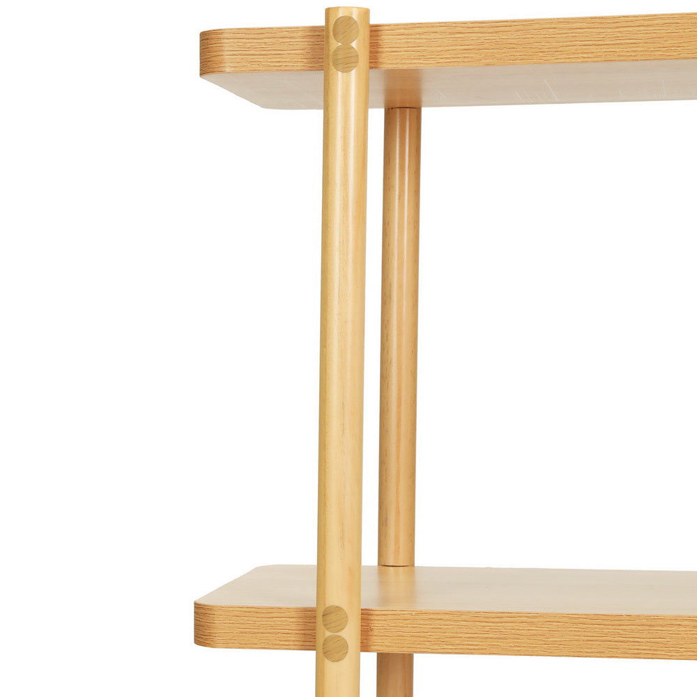 Artiss Console Table 92CM 2-tier Pine Sera-Furniture > Living Room-PEROZ Accessories