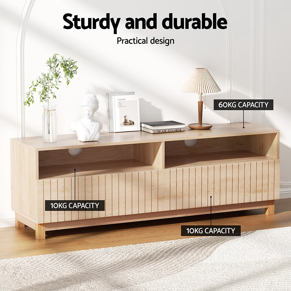 Artiss TV Cabinet Entertainment Unit Stand 150CM-Furniture > Living Room-PEROZ Accessories
