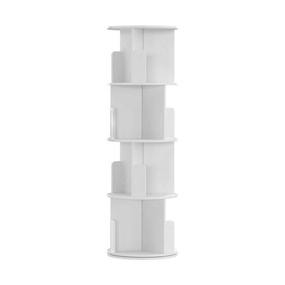 Artiss Bookshelf 4 Tiers EDIE White-Furniture > Bedroom-PEROZ Accessories