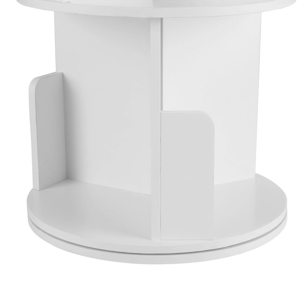 Artiss Bookshelf 4 Tiers EDIE White-Furniture > Bedroom-PEROZ Accessories