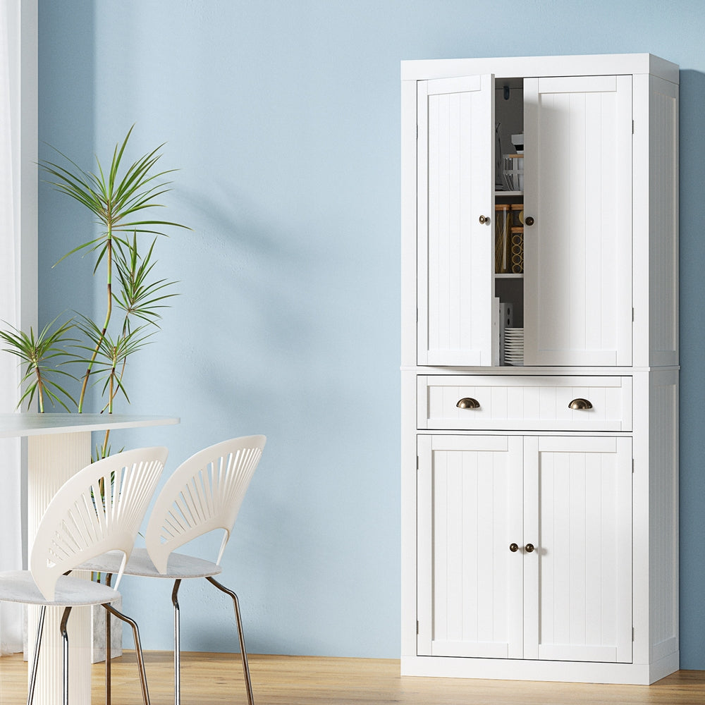 Artiss Buffet Sideboard Cupboard Cabinet White-Furniture > Living Room-PEROZ Accessories