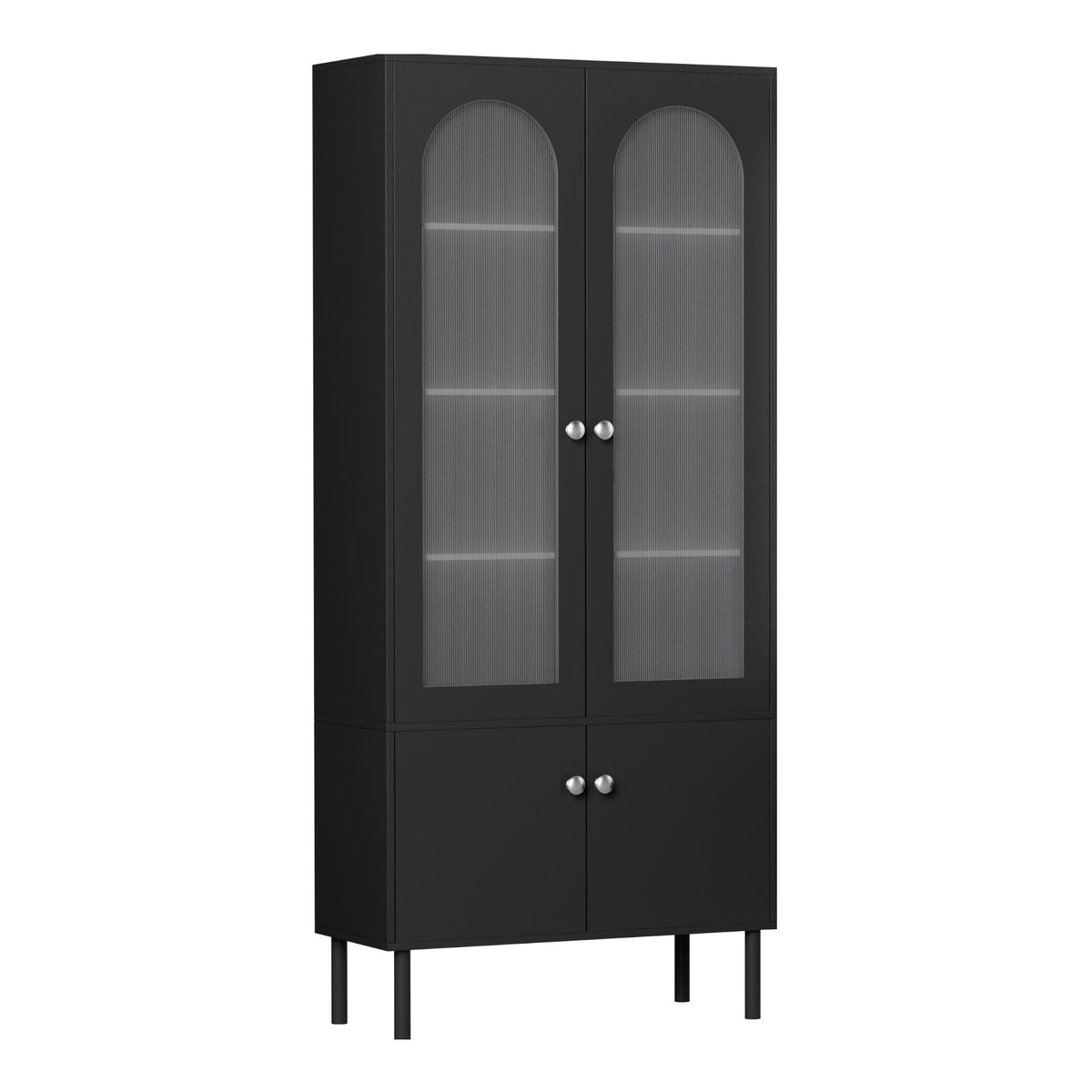 Artiss Buffet Sideboard Cupboard Cabinet Black-Furniture > Living Room-PEROZ Accessories
