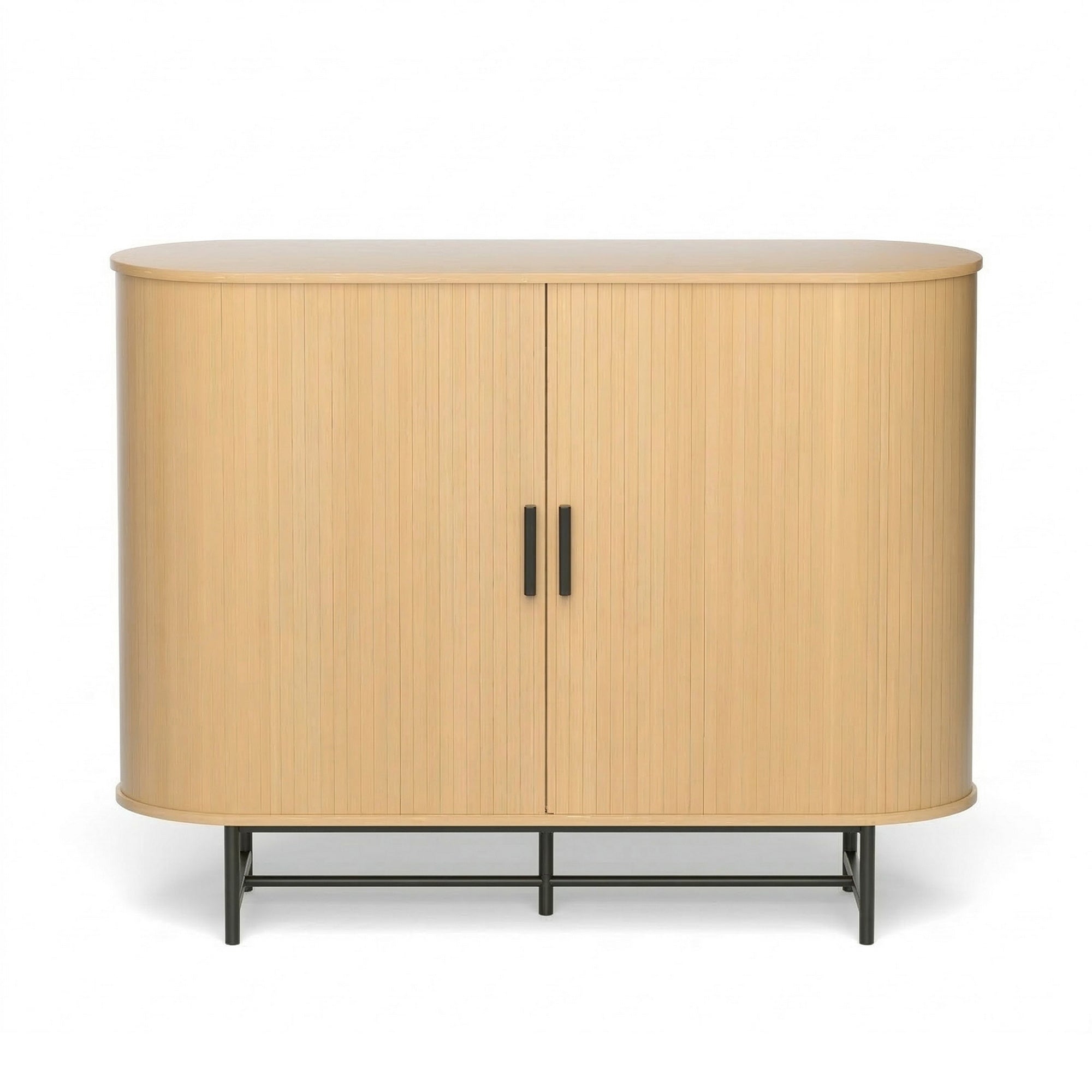 Artiss Buffet Sideboard Cupboard Cabinet Sliding Doors Pantry Storage Oak PIIA-Furniture > Living Room-PEROZ Accessories