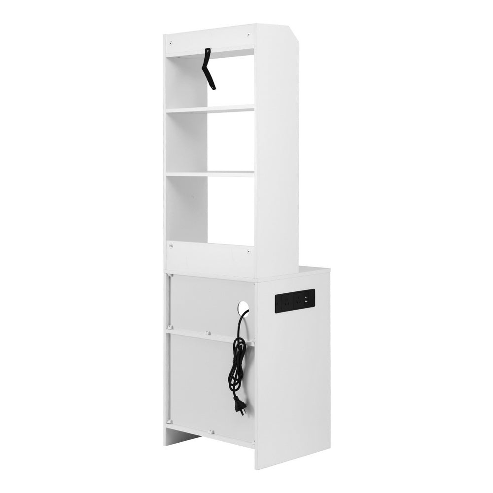 Artiss Bedside Table Nightstand Charging Station-BedSide Tabless-PEROZ Accessories