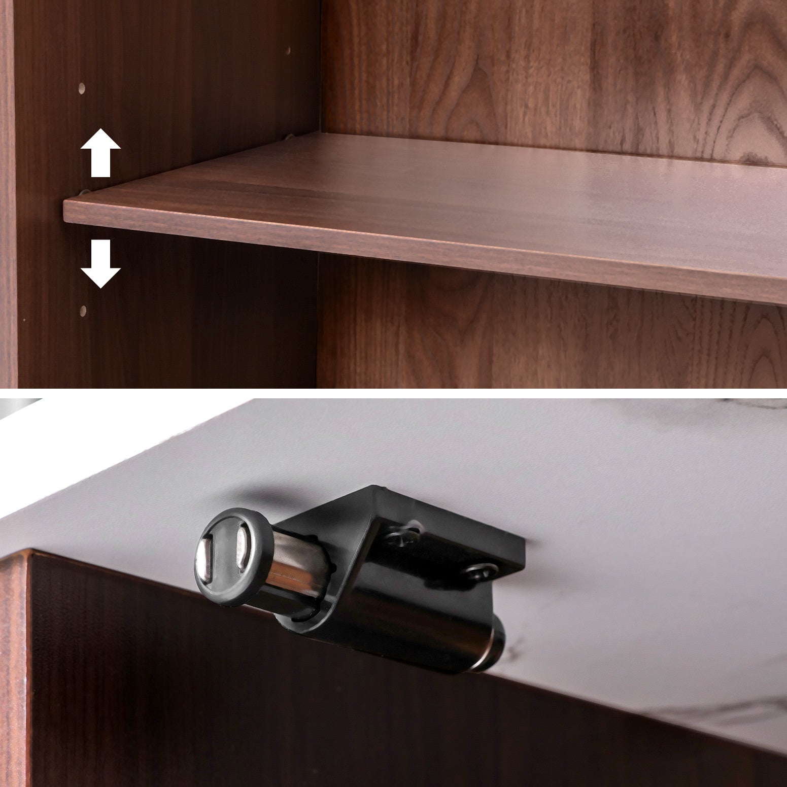 Artiss Buffet Sideboard Cabinet Marble Style Tabletop-Furniture > Living Room-PEROZ Accessories