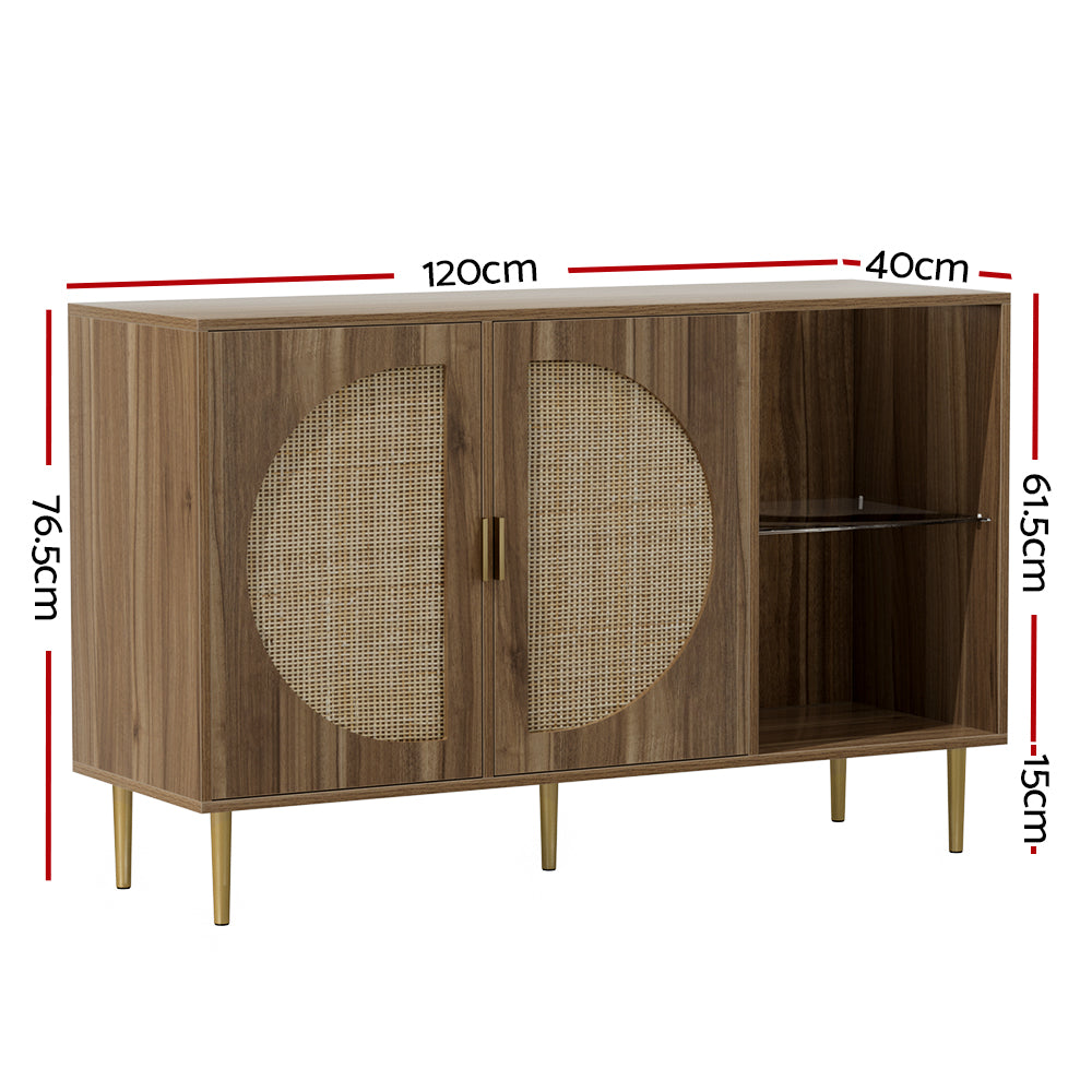 Artiss Buffet Sideboard 2 Doors - ANYA-Furniture > Living Room-PEROZ Accessories