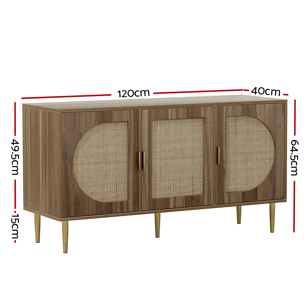 Artiss Buffet Sideboard 3 Doors - ANYA-Furniture > Living Room-PEROZ Accessories