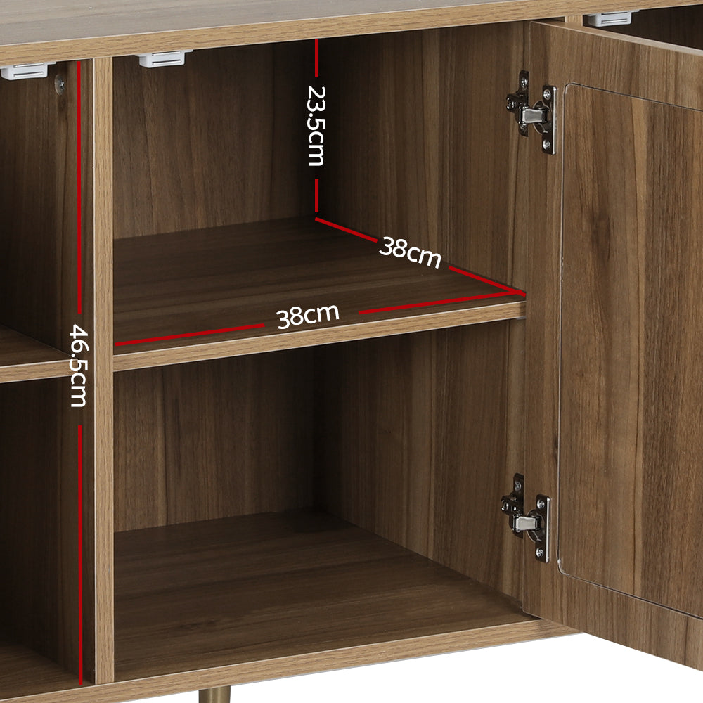 Artiss Buffet Sideboard 3 Doors - ANYA-Furniture > Living Room-PEROZ Accessories