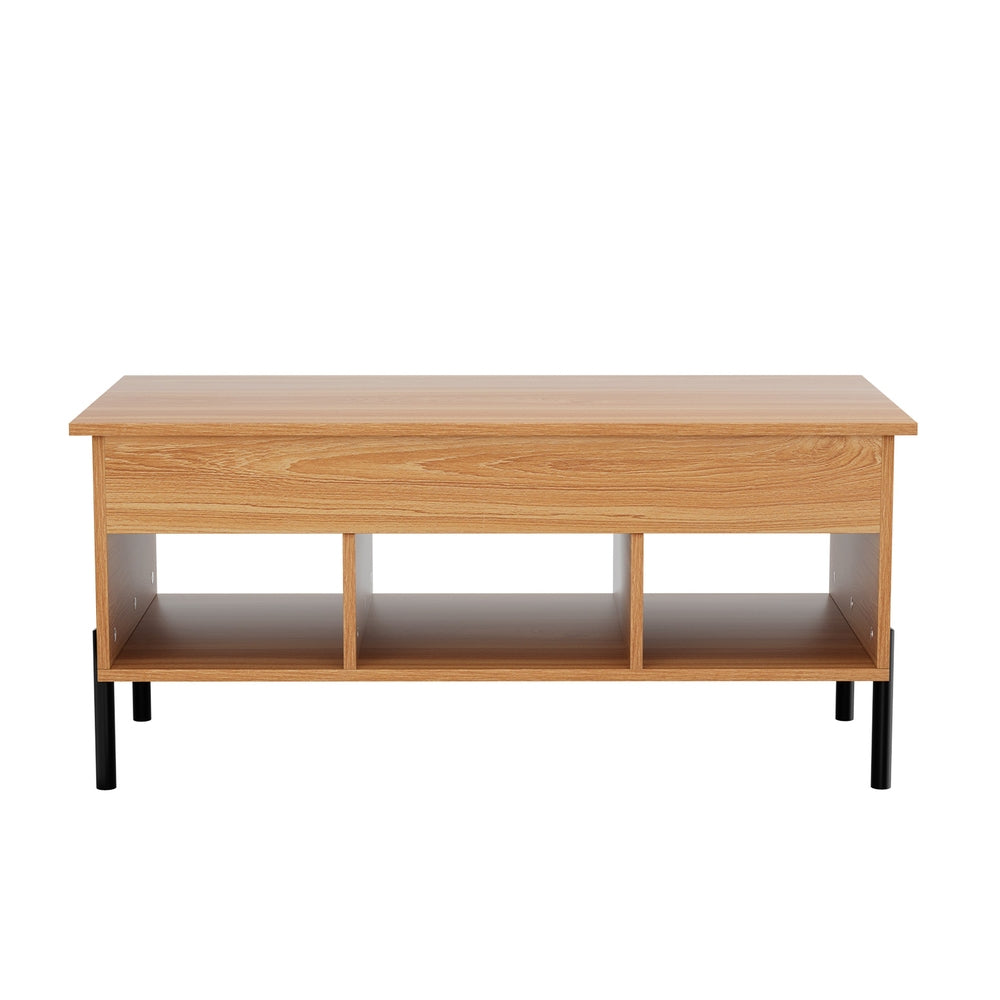 Artiss Coffee Table Lift-top Oak-Furniture > Living Room-PEROZ Accessories