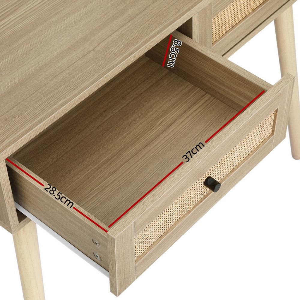 Artiss Dressing Table Set Rattan Frances-Furniture > Bedroom-PEROZ Accessories