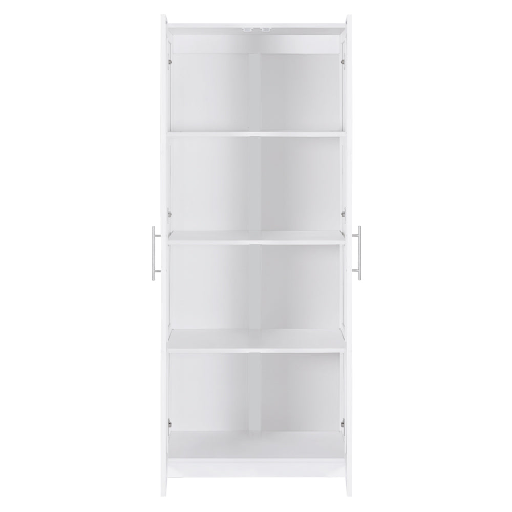 Artiss 2 Door Buffet Sideboard Cupboard Cabinet Pantry White-Furniture > Bedroom-PEROZ Accessories