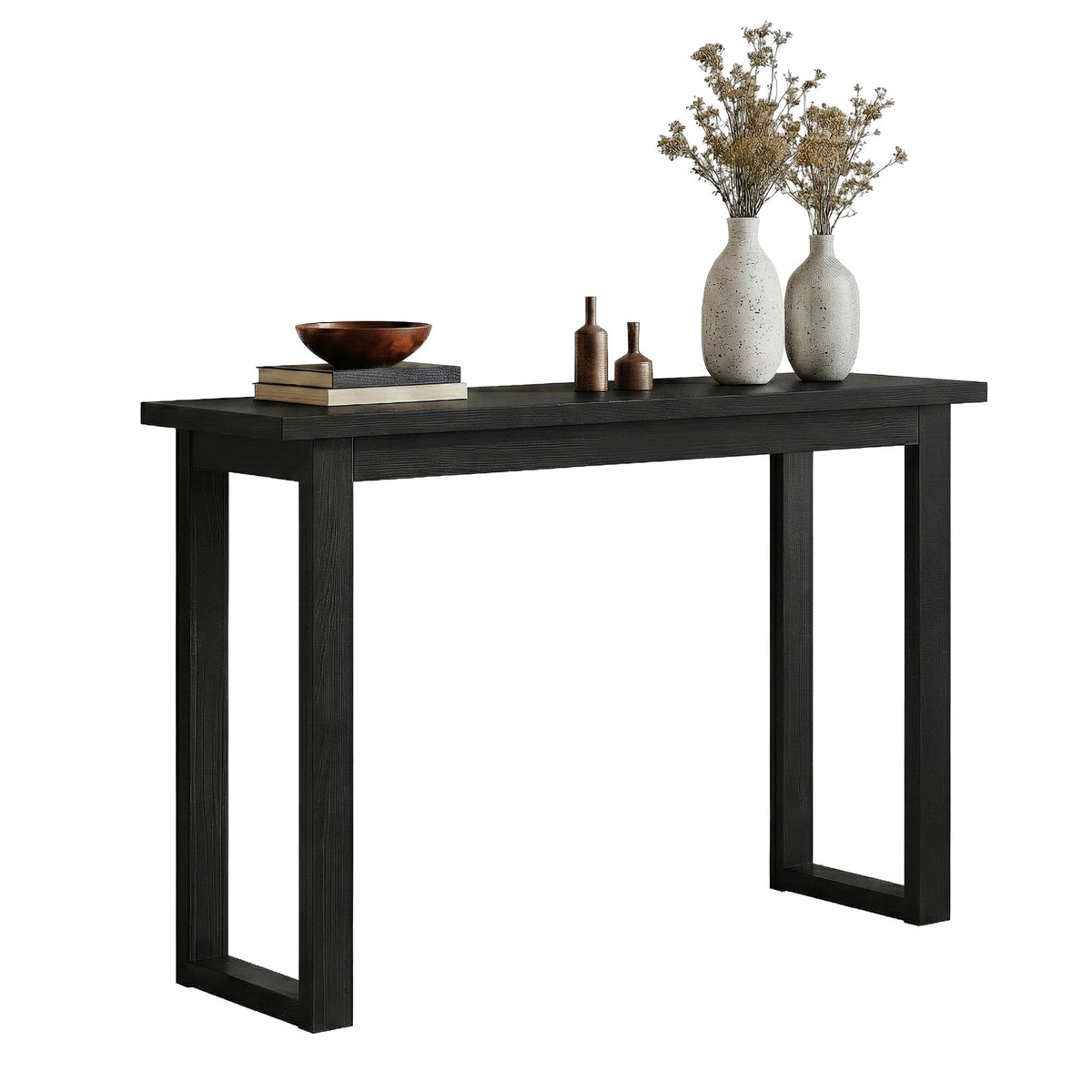 Artiss Console Table 110CM Black-Furniture > Living Room > Side Tables-PEROZ Accessories